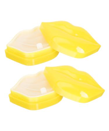 TOVINANNA 2 Boxes Portable Lip Films Exfoliating Lip Masks Anti-drying Lip Masks Lip Care Gel Pads Lip Care Product Lip Moisturizing Masks Portable Lip Masks Cosmetic Products Women Cosmetic