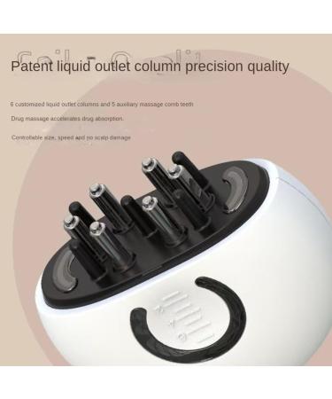 Epodmalx 2-in-1 Electric Hair Oil Applicator & Head Massage Brush for Hair Growth | Essential Oil Treatment - Buy Online on GoSupps.com