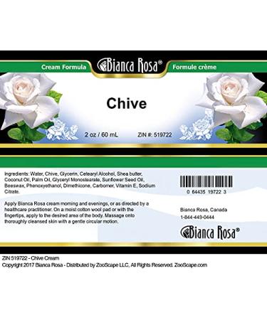 Bianca Rosa Chive Cream (2 oz ZIN: 519722) - 3 Pack - Buy Online on GoSupps.com