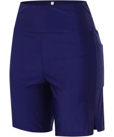 Women's High Waist Swimming Shorts | Plus Size Beach Skirt | Casual Bathing Shorts for Marine Wear - Buy Online on GoSupps.com
