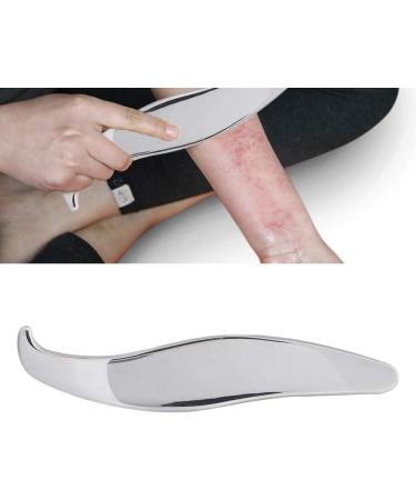 Verdant Touch Stainless Steel Gua Sha Plate for Pain Relief | Massage Scraping Tool for Body Care - Buy Online on GoSupps.com