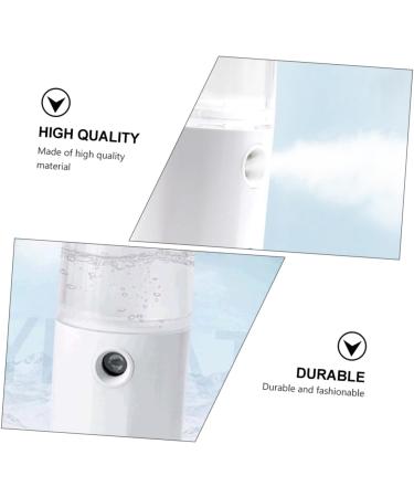 Baluue 1pc Hydrating Instrument Mist Sprayer Mini Mister Electric Face Facial Mister White Abs - Buy Online on GoSupps.com