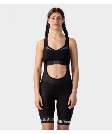 Al Cycling Women's PRR Strada Bib Shorts 3XL - Black/White | Premium Comfort & Performance for International Delivery - Buy Online on GoSupps.com