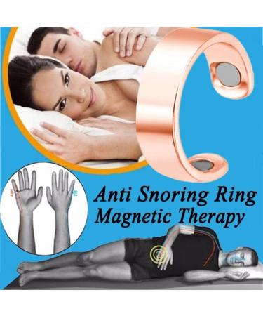 Beautybigbang Magnetic Field Therapy Ring - Adjustable Women's Magnetic Jewelry with 2 Strong Magnets - Stylish Black Design - Buy Online on GoSupps.com