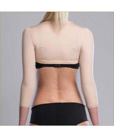 Lipoelastic AP Variant Compression sleeves for use after arm or armpit surgery arm lifting brachioplasty liposuction of the arms or back XXXLarge natural - Buy Online on GoSupps.com