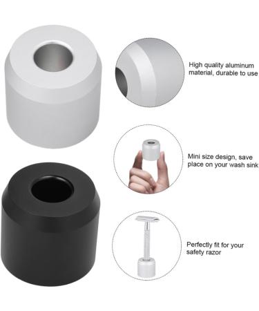 DOITOOL 2pcs Shaving Brush Holder Metal Stand - Hairdressing Tools for Manual Shaving - Buy Internationally - Buy Online on GoSupps.com