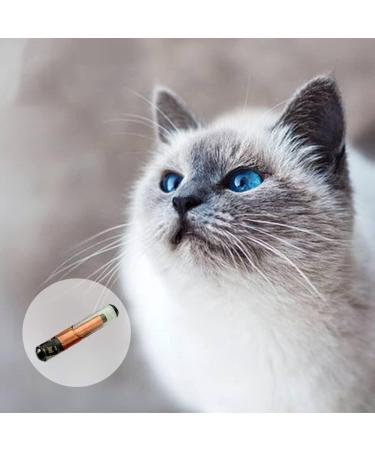 Yanzeo 50 PCS Microchip for Pets - 1.4x8mm RFID Tags for Dogs Cats & More | ISO11784 FDX-B 134.2 kHz | Microchip Registration Included - Buy Online on GoSupps.com