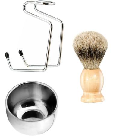 Frcolor 3-Pack Beard Care Set - Razor Tool Shaving Soap Cup and Bamboo Brush for Men - Ultimate Beard Grooming Essentials - Buy Online on GoSupps.com