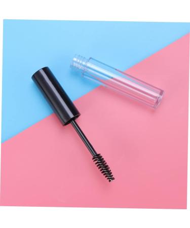 DRESSOOS 5pcs Empty Eyelashes Bottle Storing Eyelash Cream Large Empty Tube Empty Eyelash Tube Funnel Black - Buy Online on GoSupps.com
