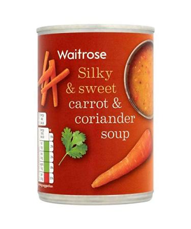 Waitrose Carrot and coriander soup 415 g