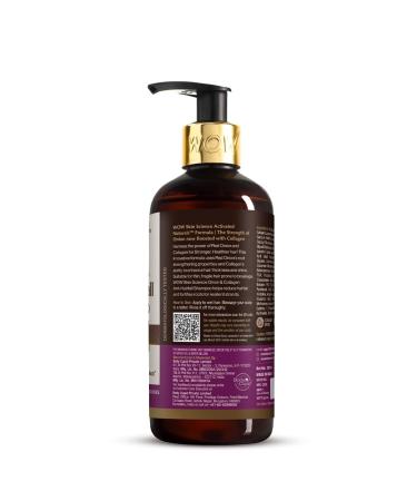 Onion & Collagen Anti-Hairfall Shampoo - Reduces Hairfall Strengthens Roots Nourishes Scalp - 10.14 Fl Oz | New & Improved Formula for Thick Shiny Hair - Buy Online on GoSupps.com