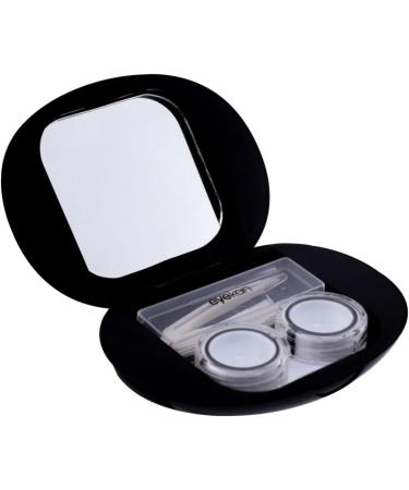 Homsfou 3 Series Contact Lens Container Holder - Compact Case with Mirror Film and Sweet Carrying Bag | International Shipping Available - Buy Online on GoSupps.com