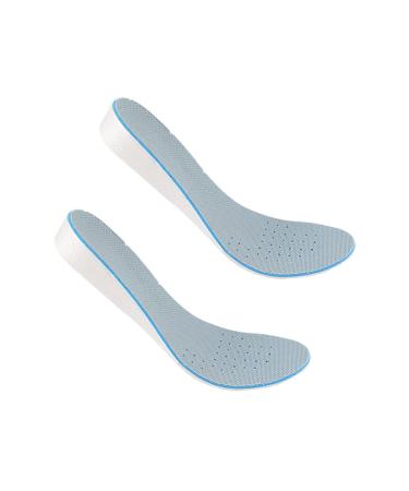 MAGICLULU 1 Pair EVA Shock-Absorbing Insoles Soft Knitted Fabric Heighten Increased Invisible Damping Insole Invisible Height Insoles Mens Insoles Internal Heightening Casual