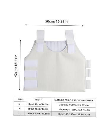 Buy Chest Rib Binder for Men - Rib Support Belt & Protective Chest Strap (50x42cm) - Medical Brace for Enhanced Comfort & Stability - Buy Online on GoSupps.com
