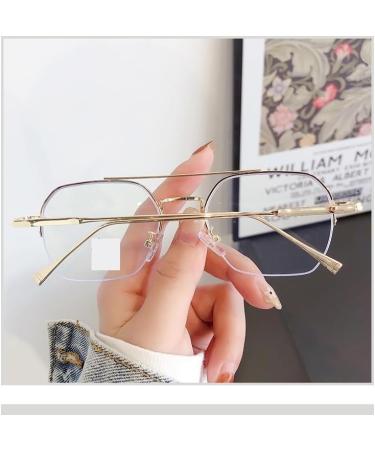 Fuqinqingoz Anti-Blue Light Presbyopia Glasses - Large Computer Readers Pilot Style UV Protection (+150 C5) - Buy Online on GoSupps.com