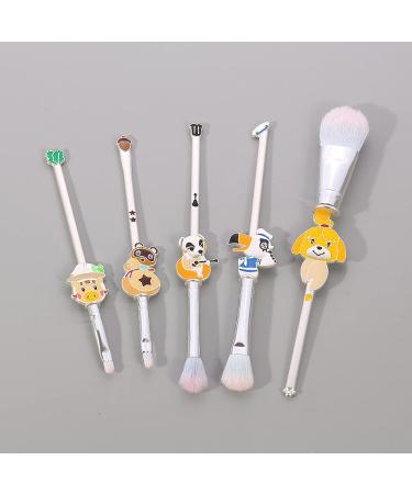 Premium 5-Part Baby Makeup Brush Set | Creative Stab-Topics Cosmetics | Best Gift for Young Girls - Buy Online on GoSupps.com