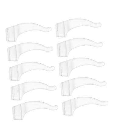 20 pairs of brilliant temple cushions hook tip for glasses brick glasses comfortable tips anti-slip handles for glasses comfortable glasses holder reading glasses ear hooks child