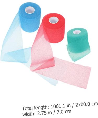 FRCOLOR 3 Rolls Athletic Tape - Portable Sports Wraps for Racket Damping & Joint Protection - Breathable & Durable Sports Tape for Athletes - International Shipping Available - Buy Online on GoSupps.com