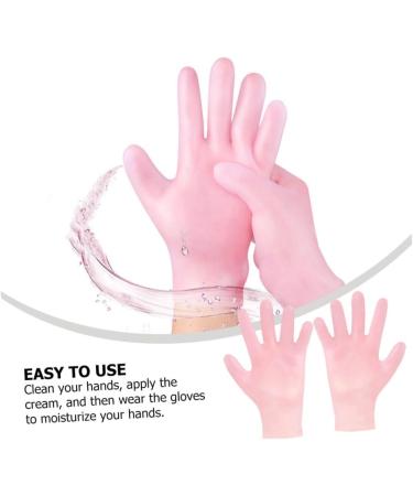 FOMIYES 2 Pairs Whitening Moisturizing Gloves Natural Gel Gloves Hand Treatment Overnight Gloves Bedtime Gloves Anti- Drying Beauty Mitten Hand Care Gloves Spa Sebs Miss Sun Protection - Buy Online on GoSupps.com