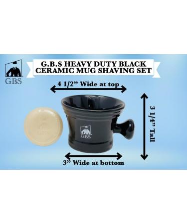 Premium G.B.S 11 Piece Shaving Set - Double Edge Razor Brush Stand Mug & Sandalwood Aftershave - Perfect Gift for Men - International Shipping Available - Buy Online on GoSupps.com