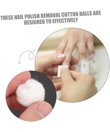 PLAFOPE 3 Manicure Tools Cotton Balls Gel Nail Polish Nail Gel Cleaning Cotton Nail Wipes Cotton Pad Cotton Rounds Algodones Para Desmaquillar Nail Remover Tool Nail Cleaning Cotton White - Buy Online on GoSupps.com