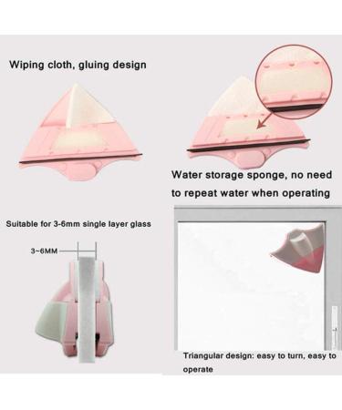 Glass Double-Sided Wipe Sided Magnetic Glass Wiper Cleaner Glazed Glass Wiper - Buy Online on GoSupps.com