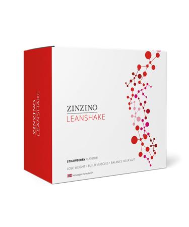 ZINZINO LeanShake Strawberry 16 x 30 Grams Single Serve Packets