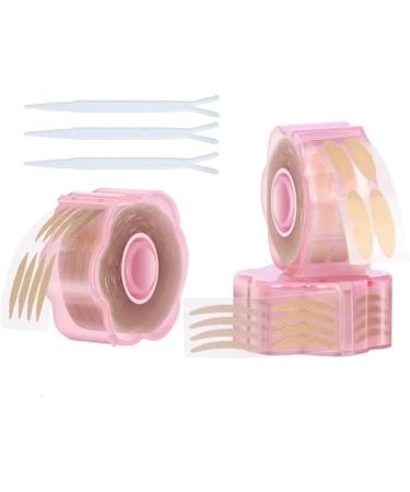 1800 Pcs Double Eyelid Stickers: 3 Shapes, Breathable & Invisible Tapes for Women - Skin-Colored Adhesive Lace Makeup Tools - Buy Online on GoSupps.com