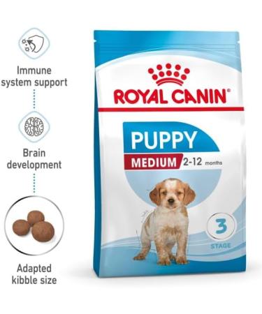 Royal Canin Medium Dry Puppy Food 3kg - Buy Online on GoSupps.com
