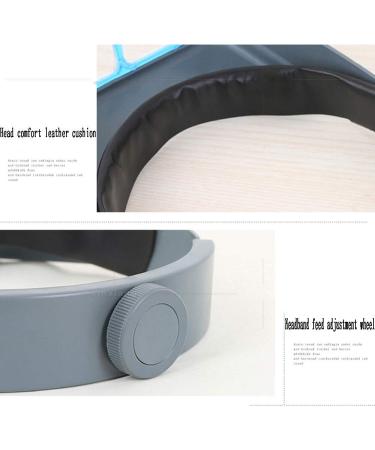 Headband Magnifying Lens Wearable Reading 4 Times Magnifying Glass Industrial Maintenance Magnifying Glass Optical Lens Good Times - Buy Online on GoSupps.com