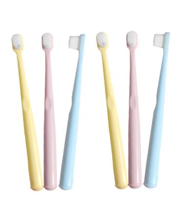 Beavorty 6th children's toothbrush light toothbrush travel toothbrush children toothbrush toothbrush toothbrush toothbrush compact toothbrushes for adult toothbrushes with soft bristles pp 1 piece (1 Pack) sorted color