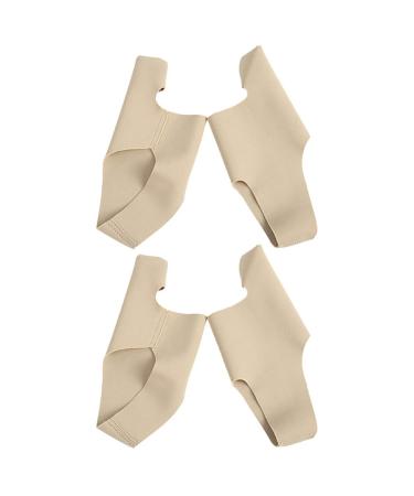 Healifty 2 Pairs Wrap Bunion Protectors Protector Splint Brace Bunion Pads Spreader Bunion Sleeves Tool Stand Feet Care Tool Foot Divider Men and Women