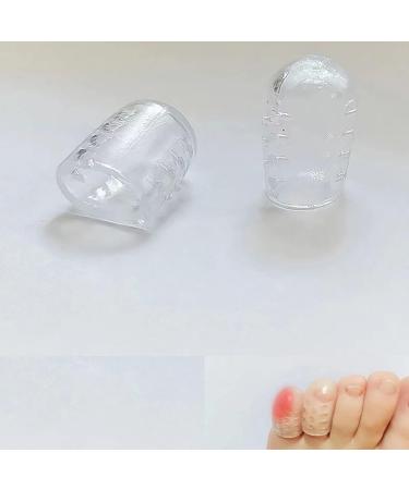 Clear Gel Toe Caps - Breathable Silicone Anti-Friction Toe Protectors (10 Pack) - Buy Online on GoSupps.com