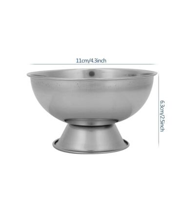 Stainless Steel Shaving Foam Bowl for Men | Professional Beard Moisturizing Mixing Bowl - Ideal for Smooth Shaves - Buy Online on GoSupps.com