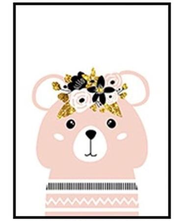 Lulupila Forest Animals Decorative Poster Set for Children's Room - Set of 6 V25 - Buy Online on GoSupps.com