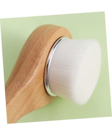 Angoily 1pc Facial Brush with Soft Bristles Pore Scrub Face Skin Cleaning Scrub Brush Skin Cleanser Face Cleaning Beauty Brush Soft Bristle Brush Makeup Remover Face Brush Bamboo - Buy Online on GoSupps.com