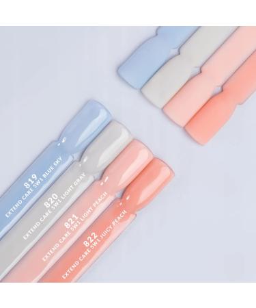 Buy Semilac Extend Care 5in1 821 Light Peach 7ml - Quality International Shipping - Buy Online on GoSupps.com