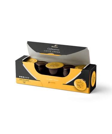 Tchibo Cafissimo Caff Crema Mild Coffee Capsules - Sustainable & Fair Trade - 10 Pieces (70g) - Buy Online on GoSupps.com