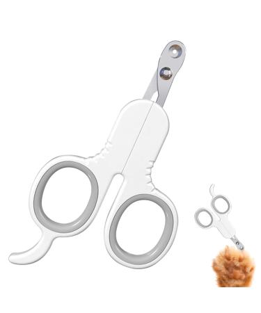 Otaive claw scissors cats dogs nail clippers for pets safety stainless steel cat nail cutters beginners great for dog puppies and small animals white