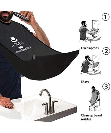 6-Piece Beard Grooming Kit with Organic Oil, Balm, Wax for Styling and Growth - Includes Bib, Brush, Combs - Large Storage Bag - Buy Online on GoSupps.com