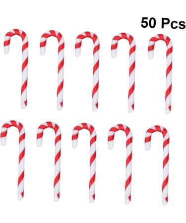jojofuny 200 Pcs Christmas Table Decorations Candy Canes Christmas Pendant Lollipop Accessories Drop of Water As Shownx4pcs 6.5cmx4pcs - Buy Online on GoSupps.com