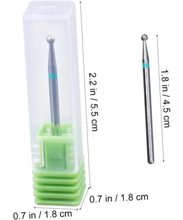 minkissy Nails Drill Bits Manicure Drill Bits Nail Grinding Head Nail Drill Bits Corundum Set - Buy Online on GoSupps.com