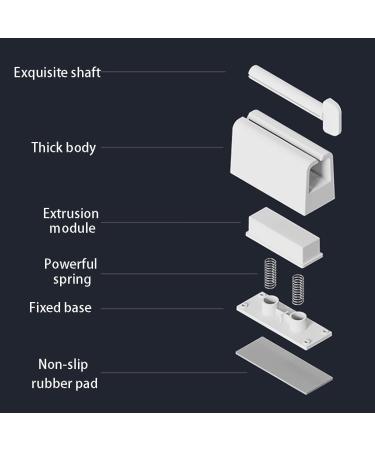 Tube Toothpaste Squeezer Toothpaste Squeezer Rolling Tube Toothpaste Squeezer Rolling Tube Toothpaste Holder Manual Toothpaste Squeezer Premium ABS Plastic Roller Squeezer Toothpaste Squeezer Dispens White(6pcs) - Buy Online on GoSupps.com