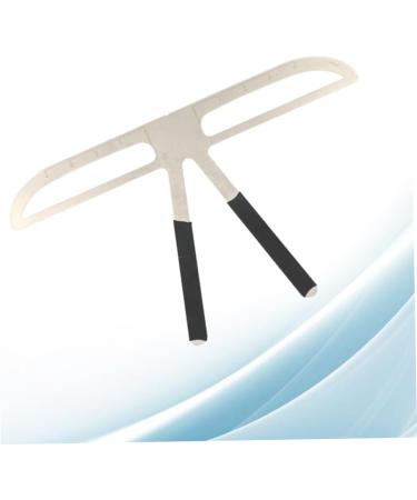 Beavorty Tool Eyebrow Ruler Stencil Eyebrow Stencil Kit Brow Stencils Calipers Stainless Steel medium As Shown - Buy Online on GoSupps.com