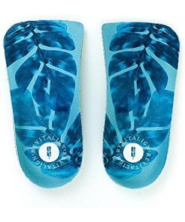 REVITALIGN Women's Slim-Sole Orthotic Sandals | Small Sizes 7-8.5 | Blue - Buy Online on GoSupps.com