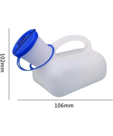 1000ml Portable Urine Bottle for Women & Men | Emergency Urinal Toilet for Travel Camping & Outdoor Use - Buy Online on GoSupps.com