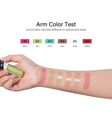 NICEFACE Berry Lip Oil - Non-Sticky Moisturizing Plumping Gloss | Revitalize & Nourish Dry Lips | International Shipping - Buy Online on GoSupps.com