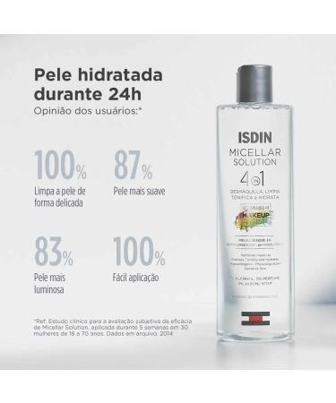 ISDIN Micelle Water 4in1 - 400ml | Gentle Cleanser for All Skin Types | International Shipping Available - Buy Online on GoSupps.com