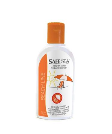 Safe Sea Lotion - Jellyfish Sting Protection Lotion Only 120ml Bottle