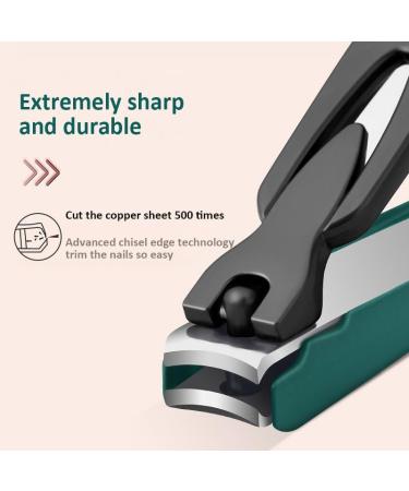 Nail Clippers Splash Resistant Nail Clippers Detachable Stainless Steel Nail Enhancement Tool Nail Clipper (Color : Green (Large)) - Buy Online on GoSupps.com